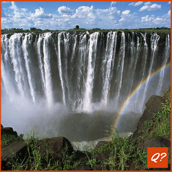Pubquiz vraag Watervallen Afrika Zambia Zimbabwe 1993