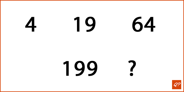 Wiskunde raadsel 4611